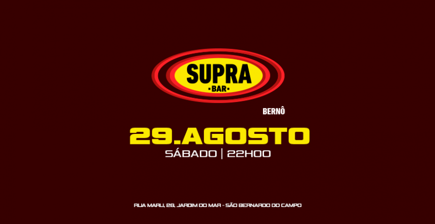 Supra Berno | Sábado 29/08