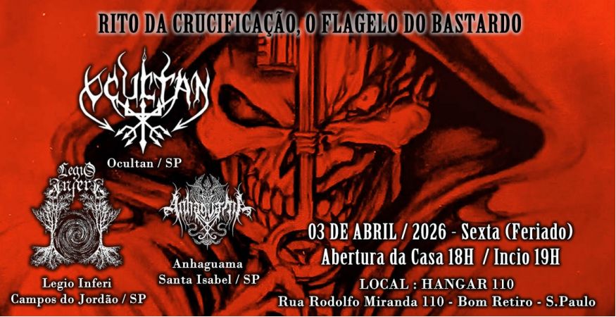 RITO DE CRUCIFICAÇÃO, O FLAGELO DO BASTARDO!