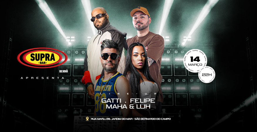 Supra Bernô |  Sábado 14/03