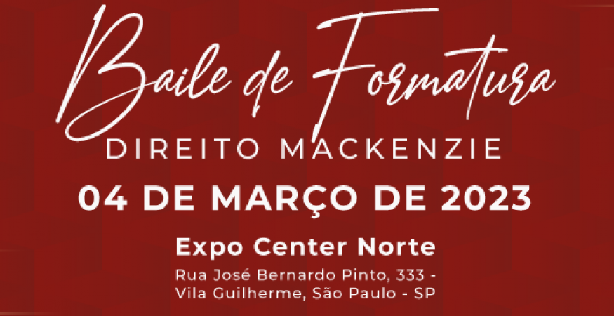 Baile de Formatura do Direito Mack 318