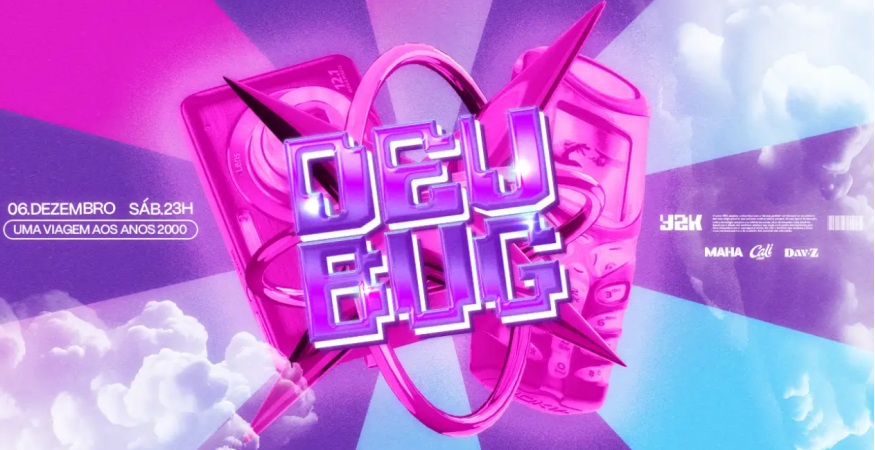 Deu Bug | Sábado 06.12 | Cali Club